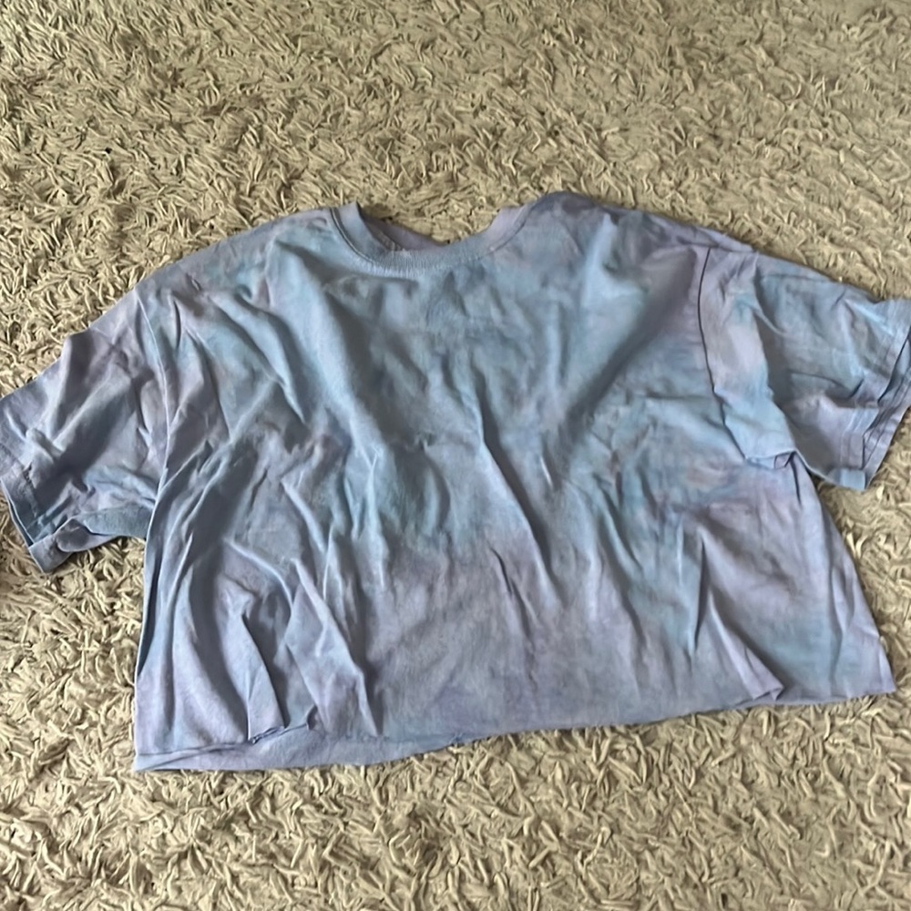 Tie dye crop top